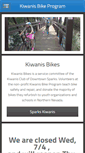Mobile Screenshot of kiwanisbikes.org